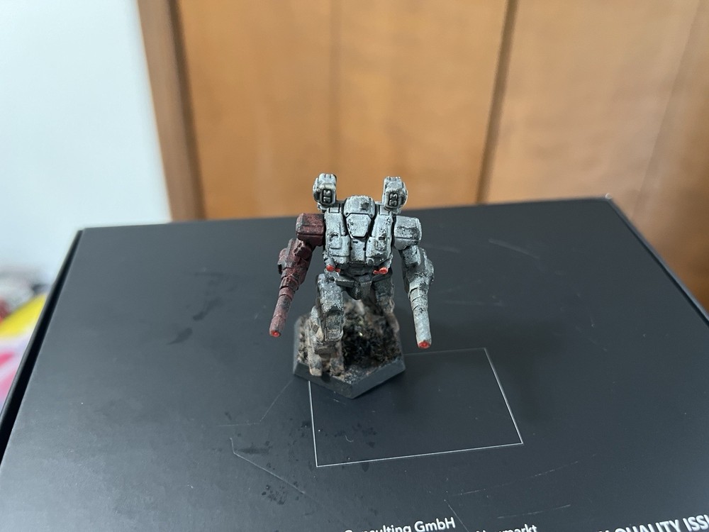 Painted BattleTech Mech Miniature – Tabletop Ready – Custom Painted & Varnished