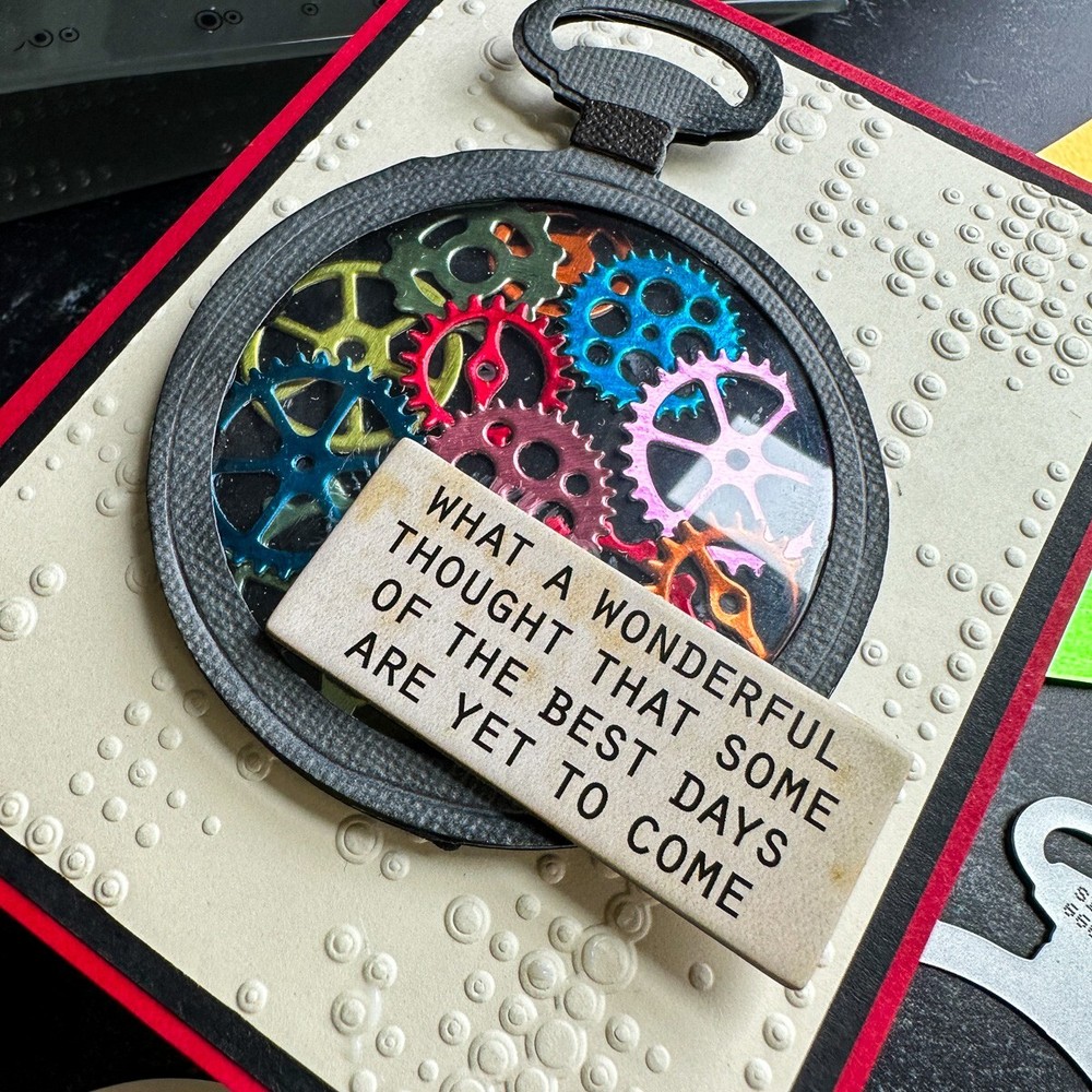 Sizzix Thinlits 29pc Vault Watch Gears #666603 Retail $20.99 by Tim Holtz