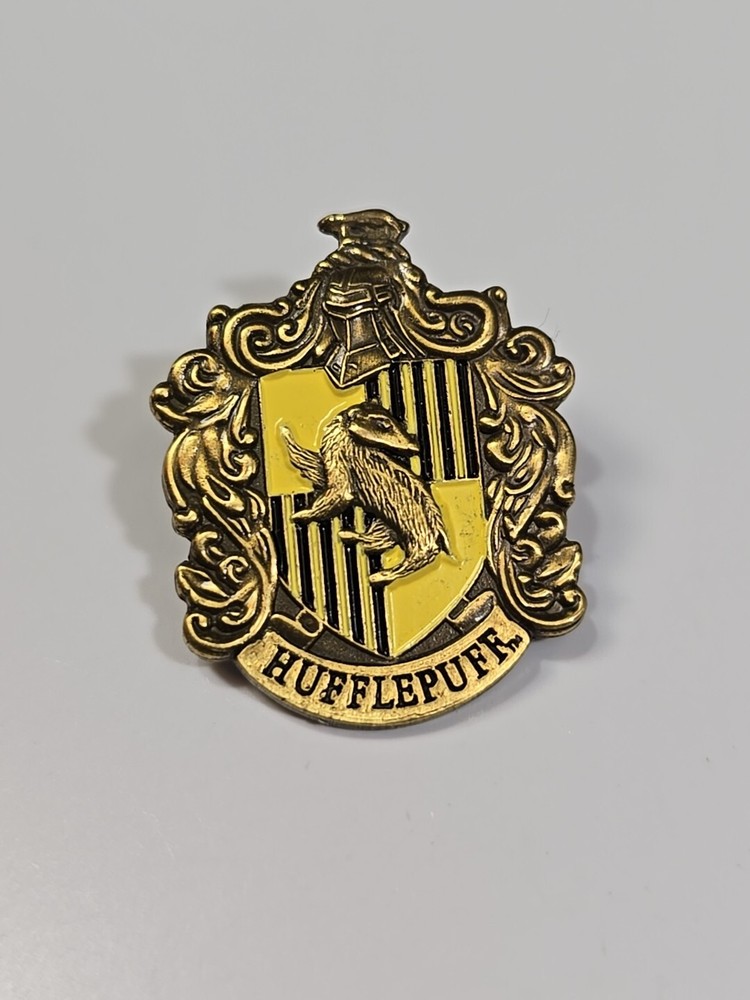 Hogwarts House Hufflepuff  Shield Lapel Pin