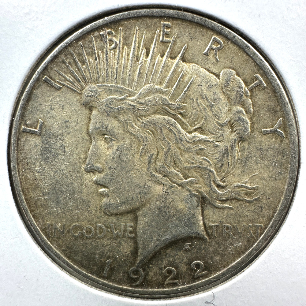 1922-D $1 Silver Peace Dollar (89082)