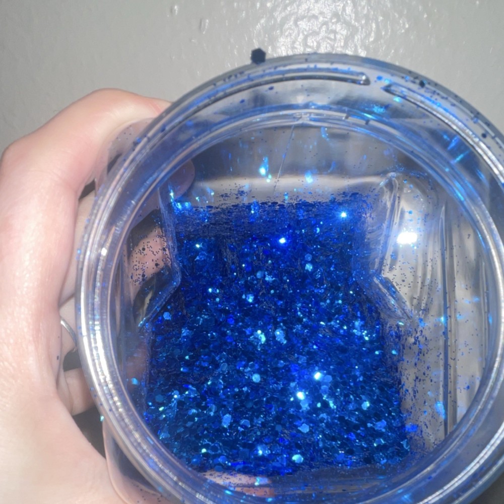 Blue velvet 2oz chuncky glitter