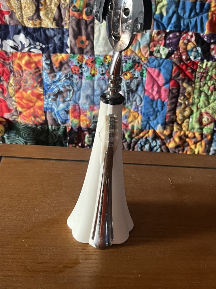 White Alessi Anna G. Corkscrew Designed by Alessandro Mendini Dated & Numbered