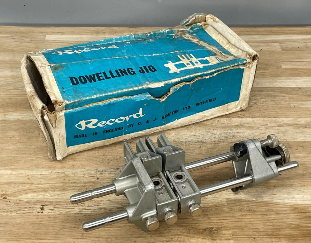 Record 148 Dowelling Jig & Box Woodworking Tool