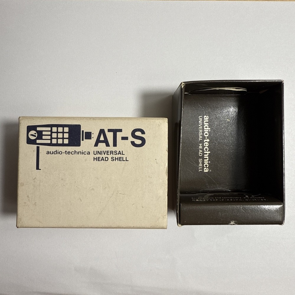 Audio Technica AT-S Universal Head Shell Box and Hardware Only No Shell Include