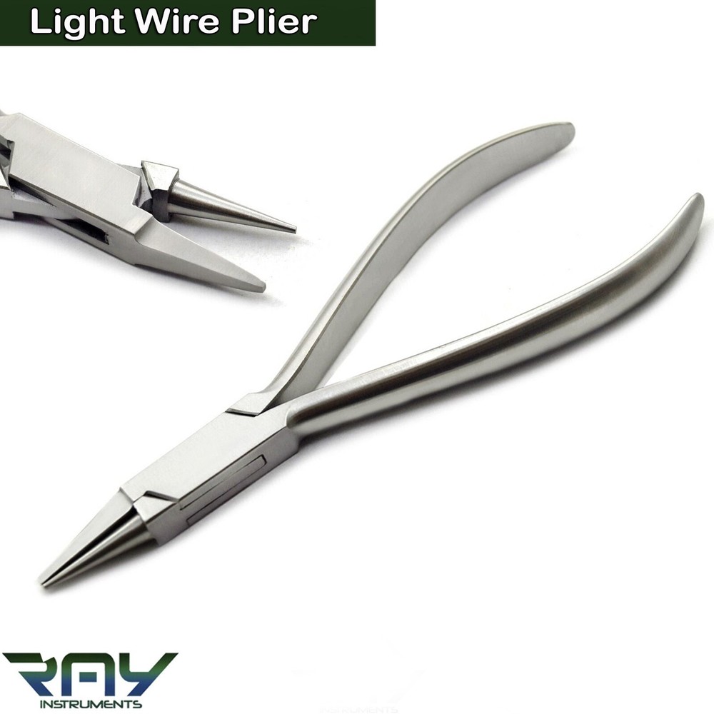 Dental Light Wire Bending Plier Bird Beak Angle Loop Forming Orthodontic Pliers