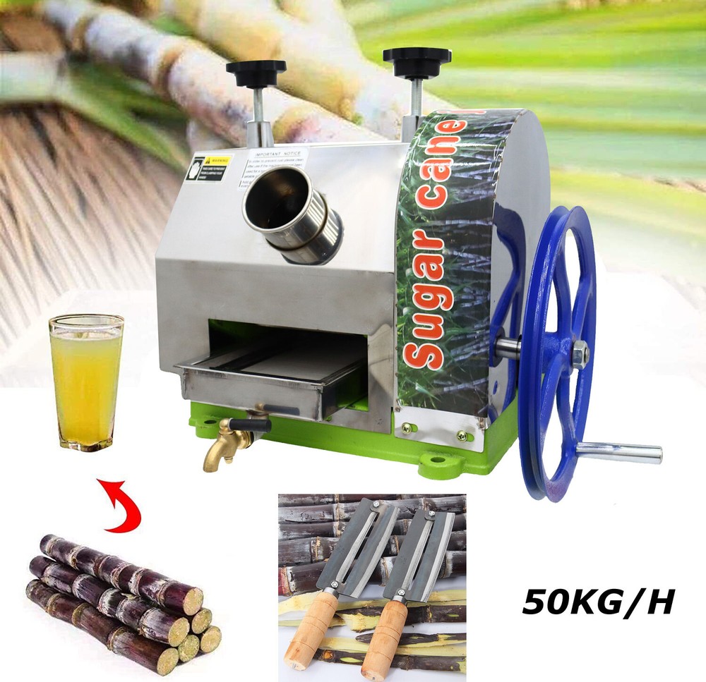 Commercial Sugar Cane Juicer Machine Juice Squeezer SugarCane Press Extractor
