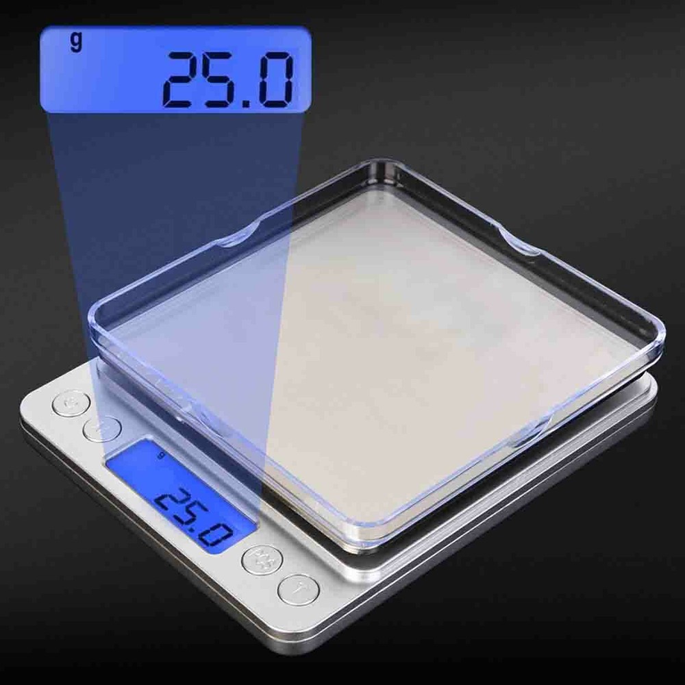 Portable Precision Electronic Scales Kitchen Jewelry Weight Digital LCD Display