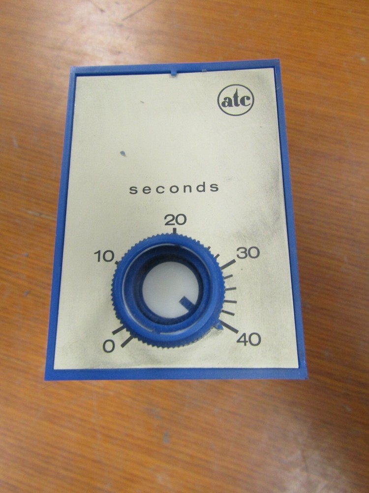 👀 AUTOMATIC TIMING & CONTROLS ATC 0-40 SEC MOTOR DRIVEN TDR TIMER 120-240V 322B