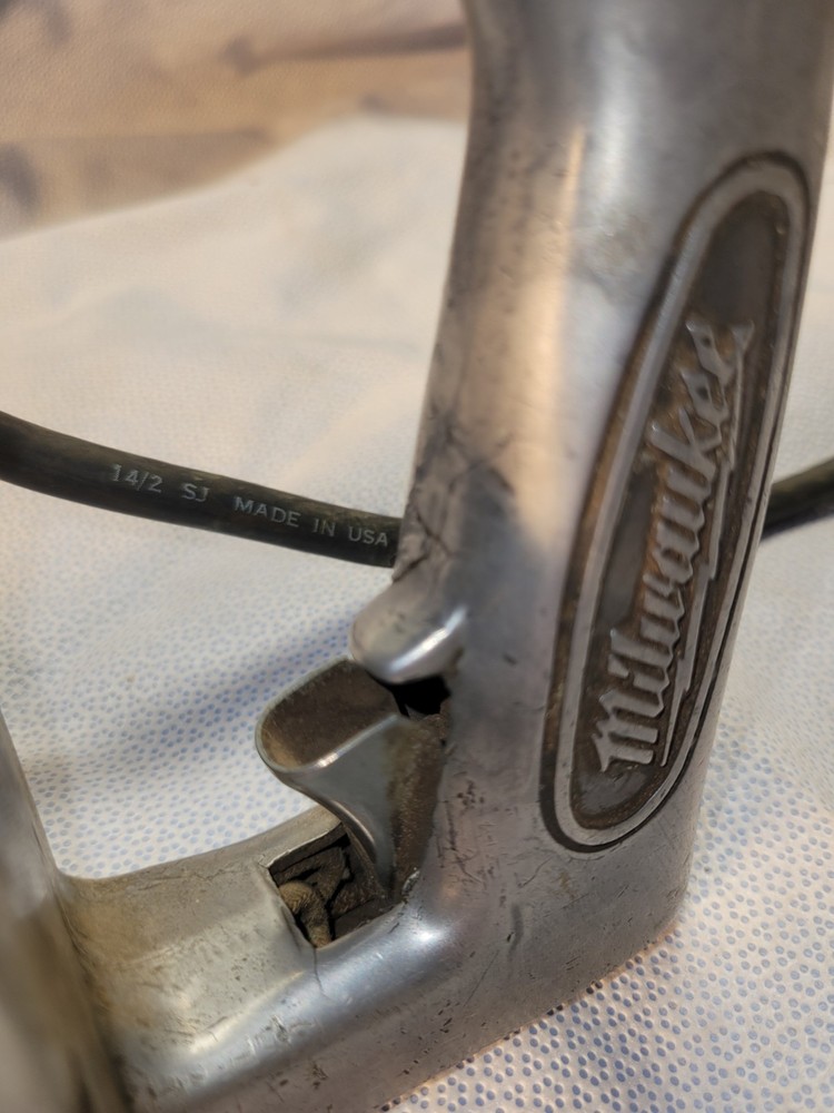 Vintage Milwaukee Model (BF312) Tested/Working 1/2" Drill