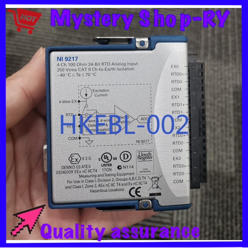 NI-9217 National Instruments cDAQ Temperature RTD Input Module