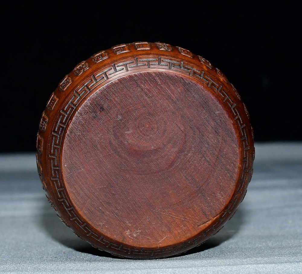 Exquisite Small Leaf Boxwood Baifu Base Ornament
