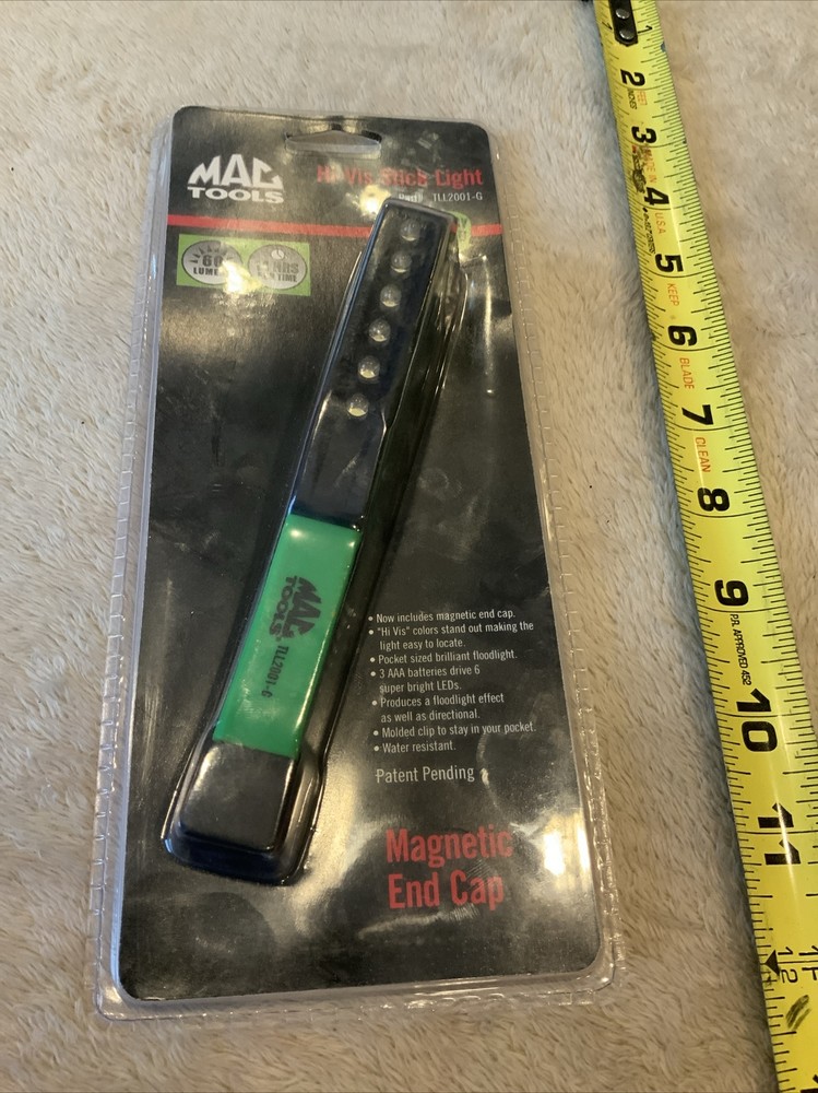Mac Tools Hi-vis Stick Light, Tll2001-g, Never Used