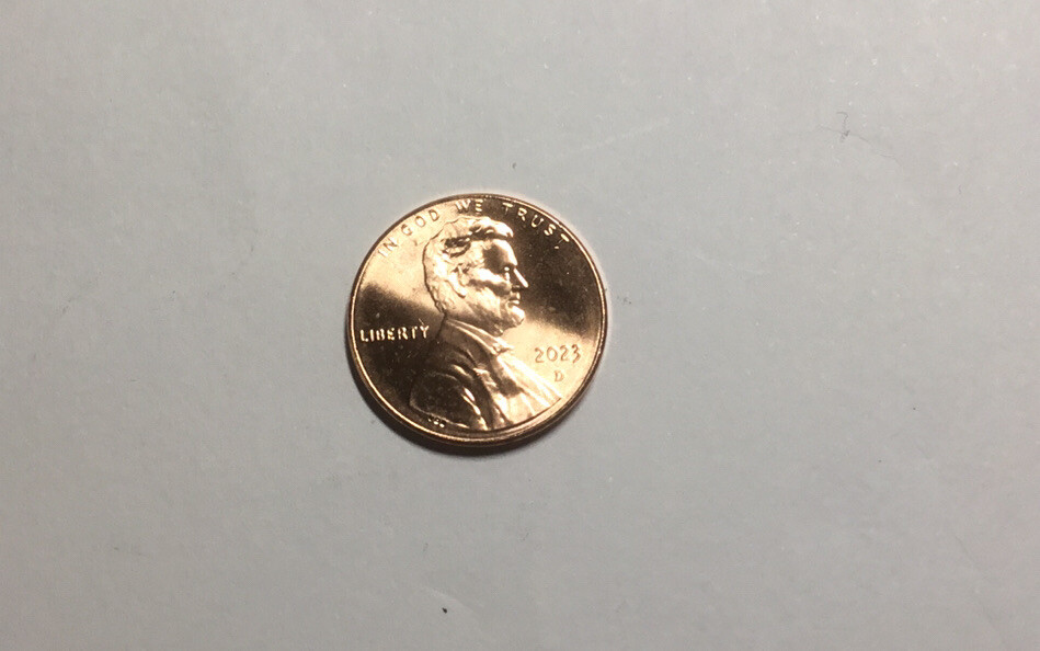 2023 D (BU) Lincoln Shield Cent - FREE SHIPPING !!!