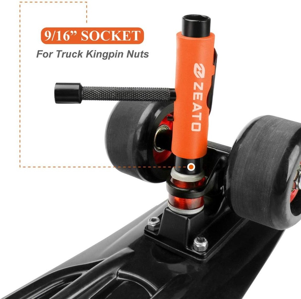 Skate Tool Multi Function T Tool Allen Key Phillips Screwdriver