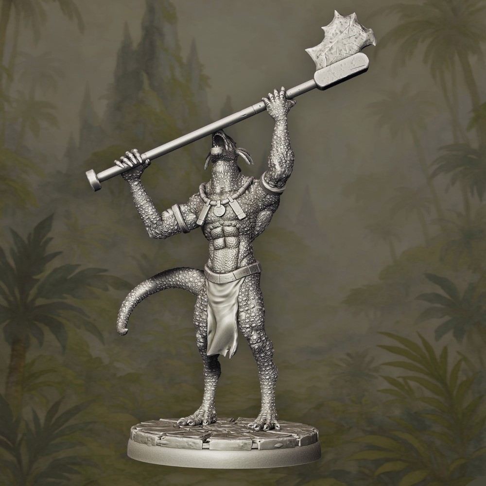 Lizardman Pathfinders 28mm fantasy
