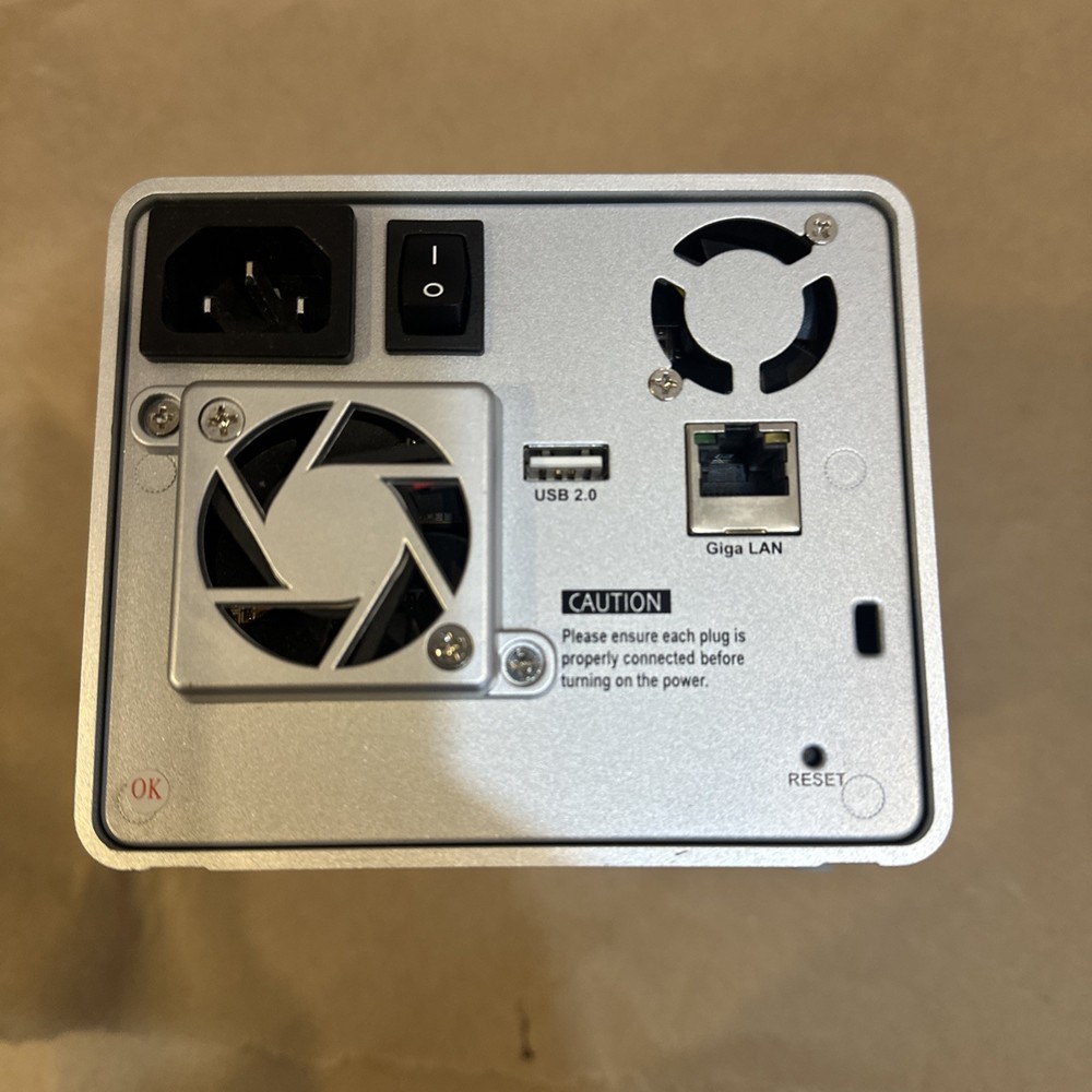 Sans Digital RAID Case External Enclosure USB LAN No HDD