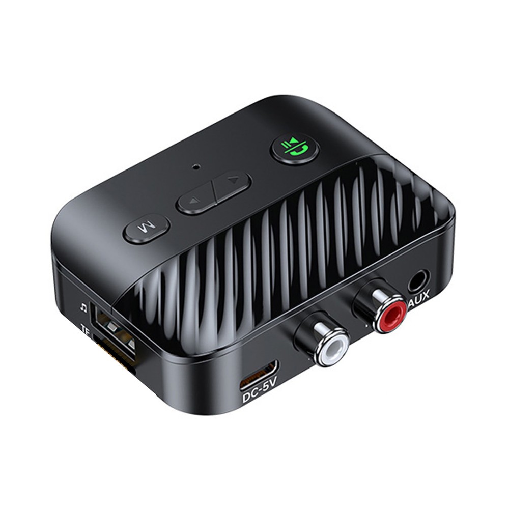 Bluetooth 5.3 Receiver Adapter Wireless Audio Receiver USB Audio Adapter