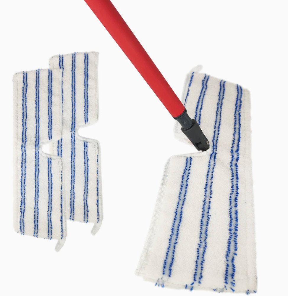 Microfiber Mop Replacement Heads Compatible with O-Cedar Dual Action Flat Mop