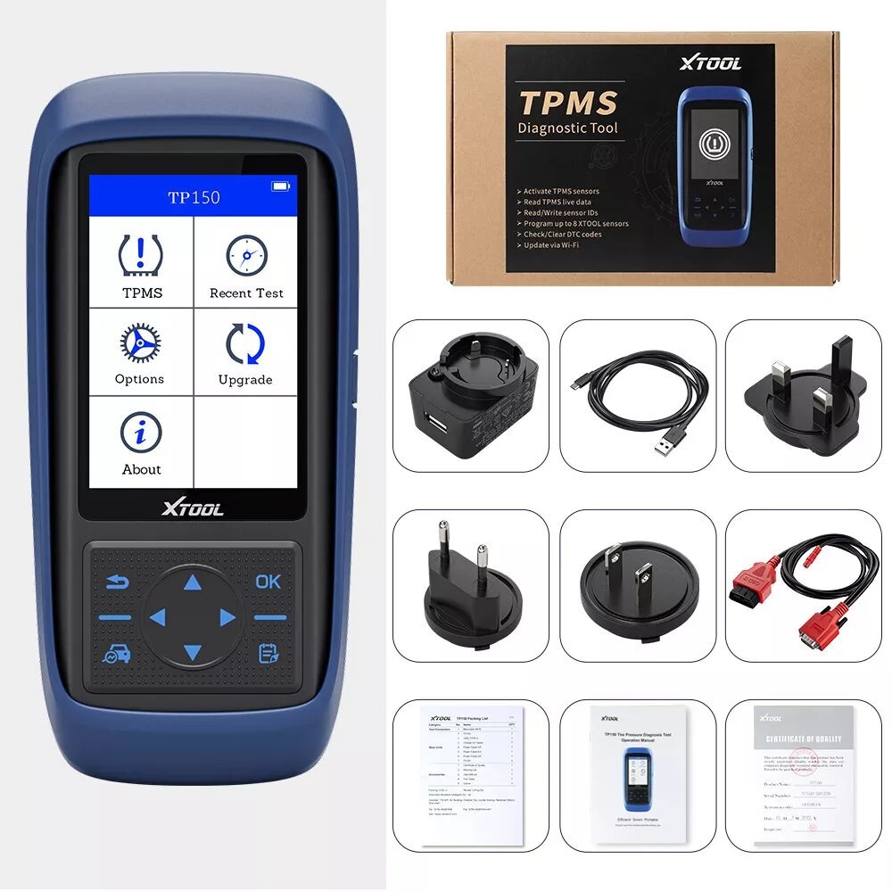 USED XTOOL TP150 Tire Sensor Programmer TPMS Relearn Activate Diagnostic Tool