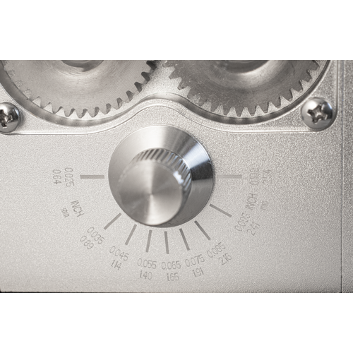 Mighty Mill 3 Roller Grain Mill | Stainless Steel Knurled Rollers | Adjustable G