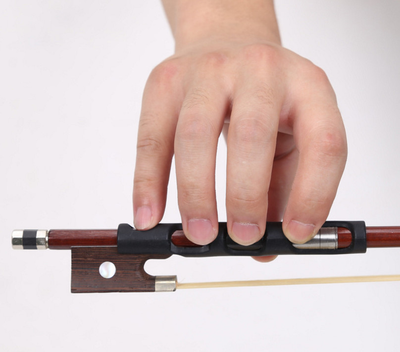 Rubber Violin Bow Grip Posture Correction Grasp Bow Pose Orthotics for Beginner