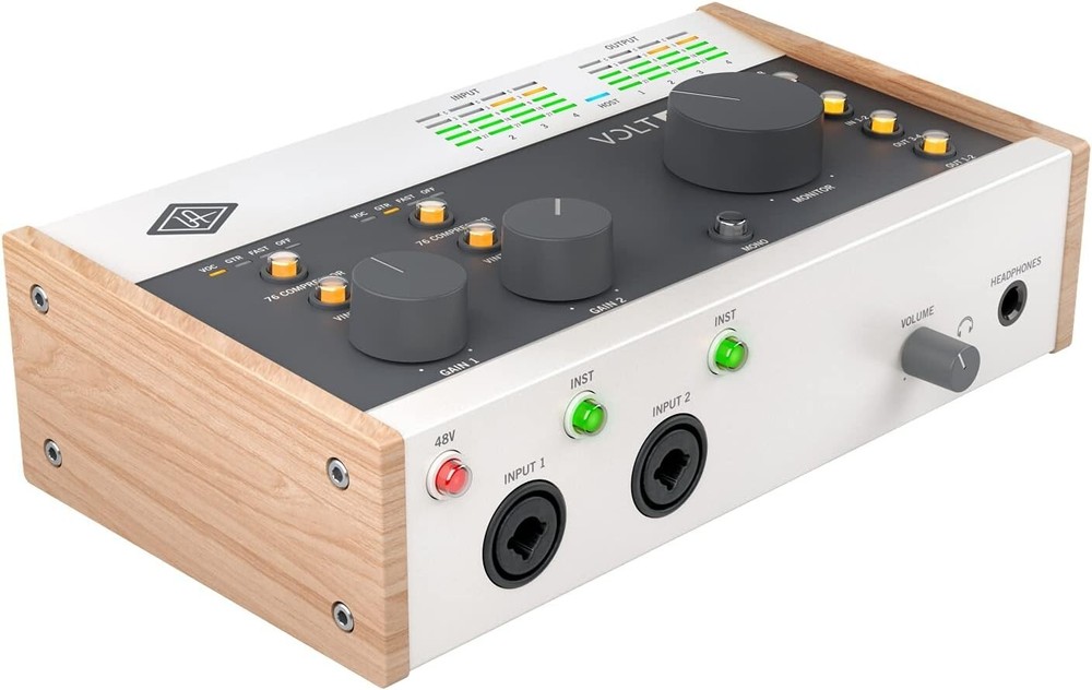 Universal Audio Volt 476 Portable 4x4 USB Type-C Audio/MIDI Interface