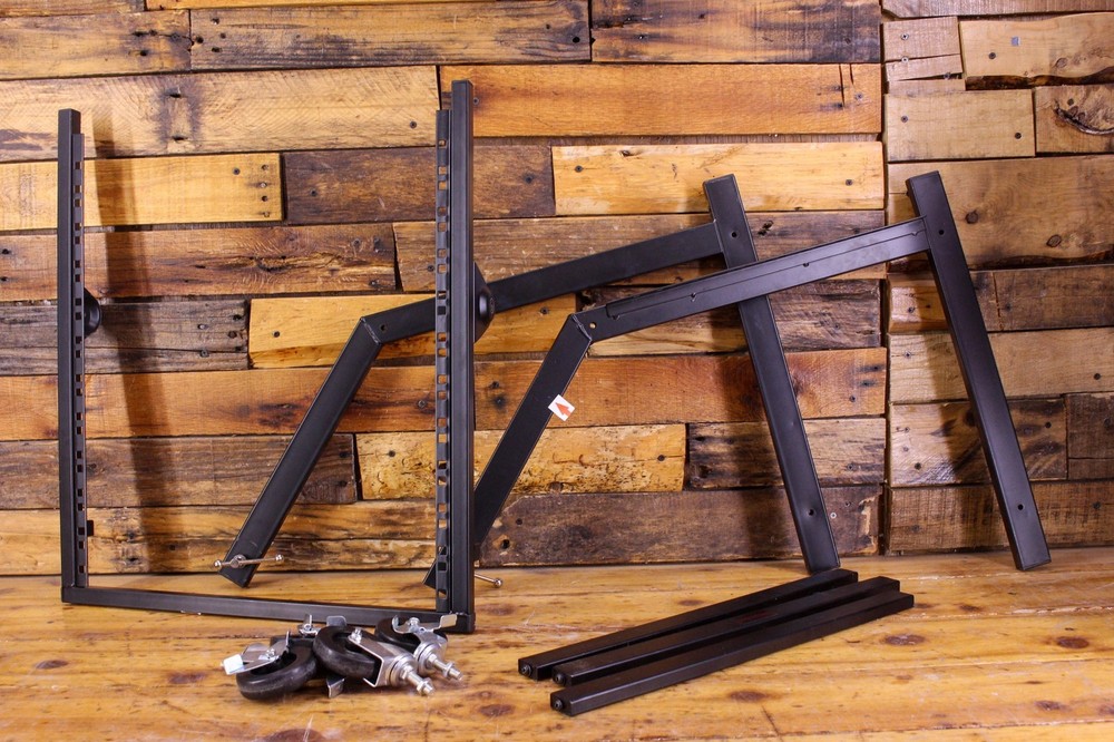 Musician's Gear Rolling Rack Stand-- BLEM