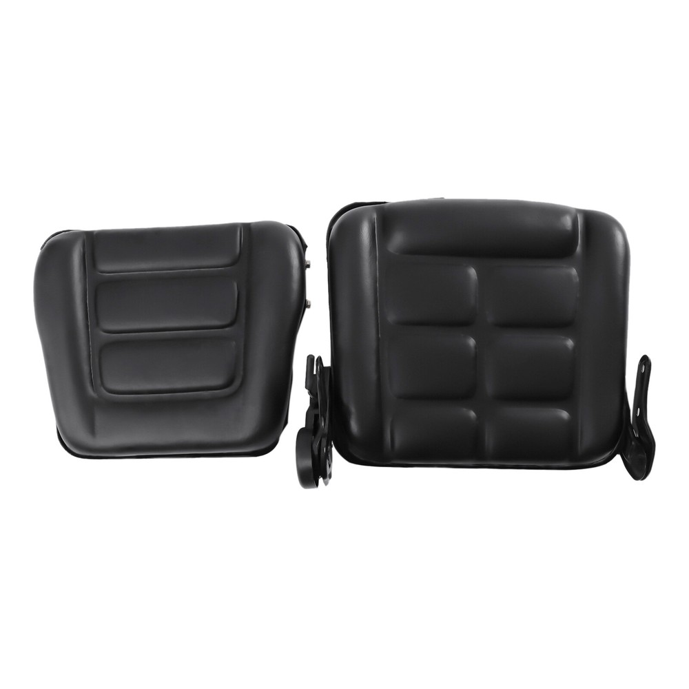 Universal Forklift Seat Foldable PVC Tractor Seat Mower Seat Adjustable Backrest