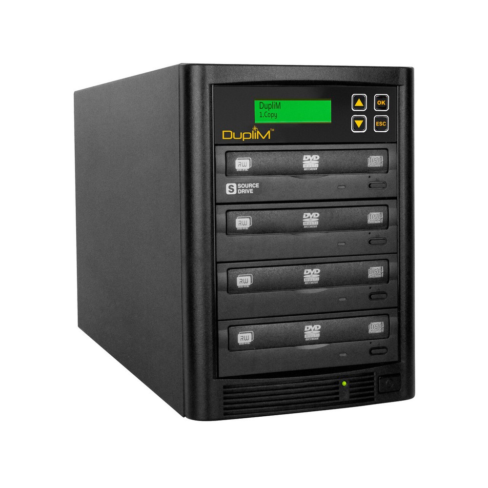 DupliM 1:3 DVD CD Duplicator Stand-Alone Copy Tower