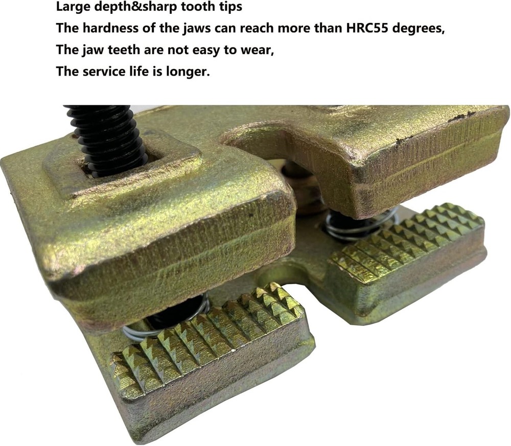 5T Heavy Duty Right Angle Clamp Auto Body Frame Pull Pulling Dent Repair Puller