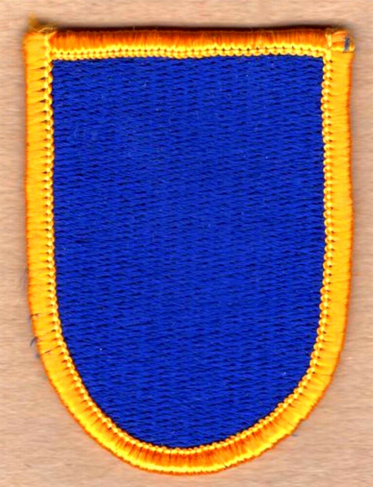 Army Beret Flash Patch:  HHC 82nd Aviation Brigade - merrowed edge