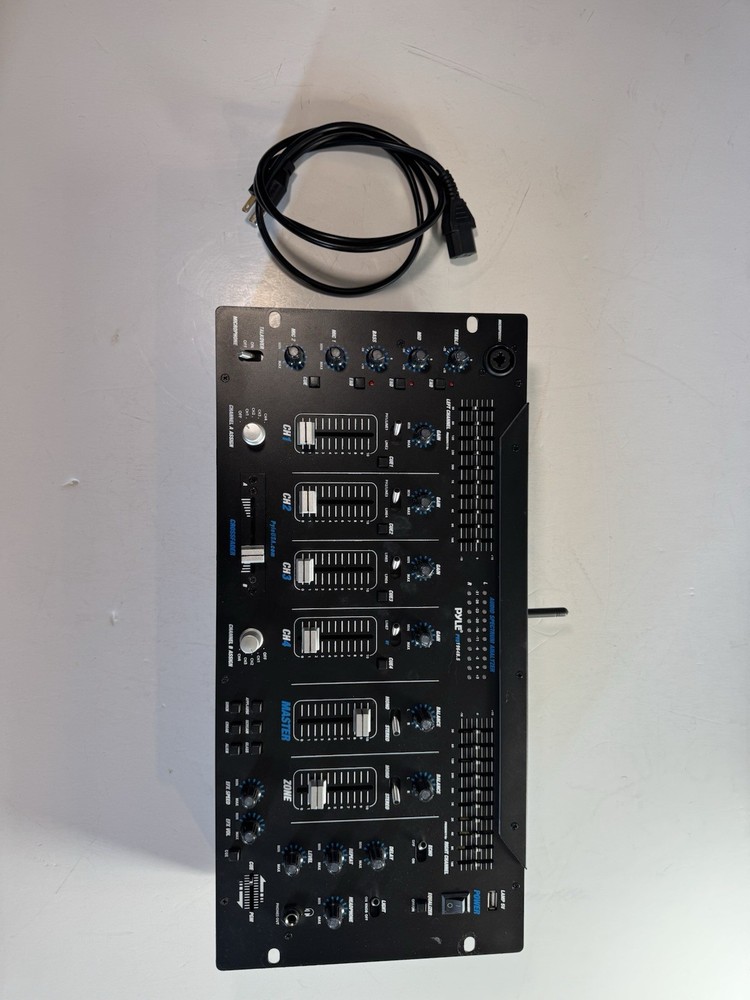 Pyle PYD1964B5 6-Channel Bluetooth DJ Mixer System