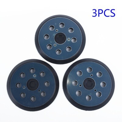 3pcs 125mm Sanding Base And Pad For Random Orbit Sander Replacement Parts