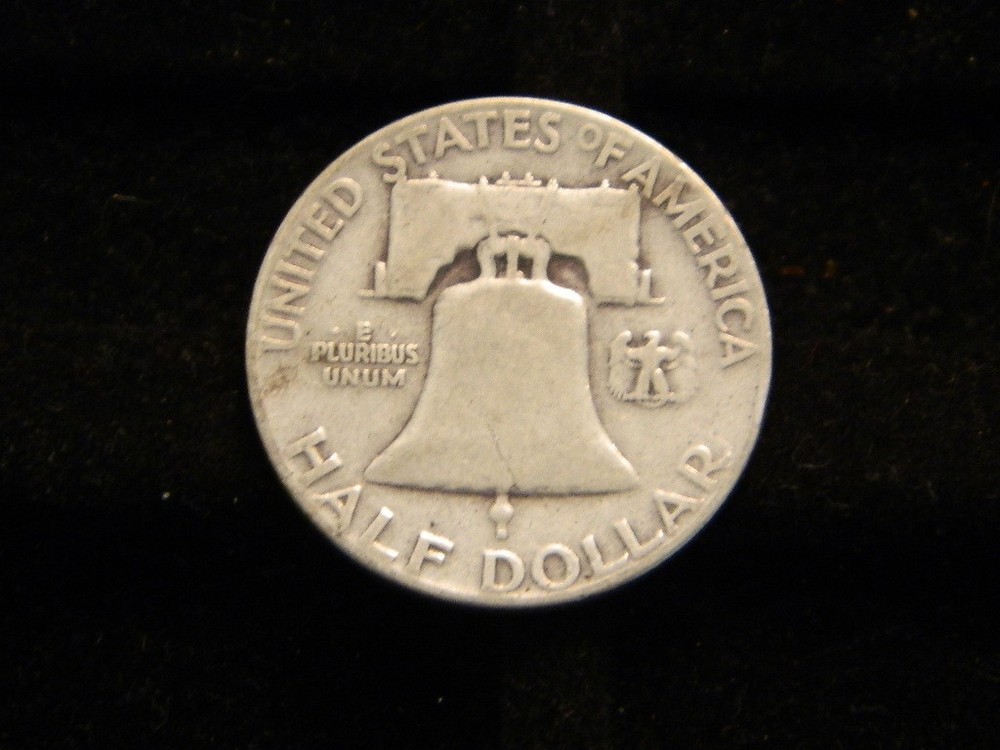 20 - 1950's Mixed Dates 90% Silver Franklin Half Dollar