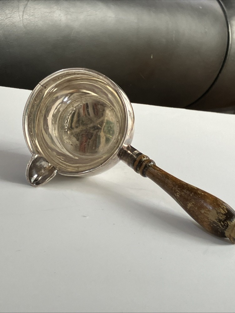 Vintage English Silver Plate Brandy Warmer