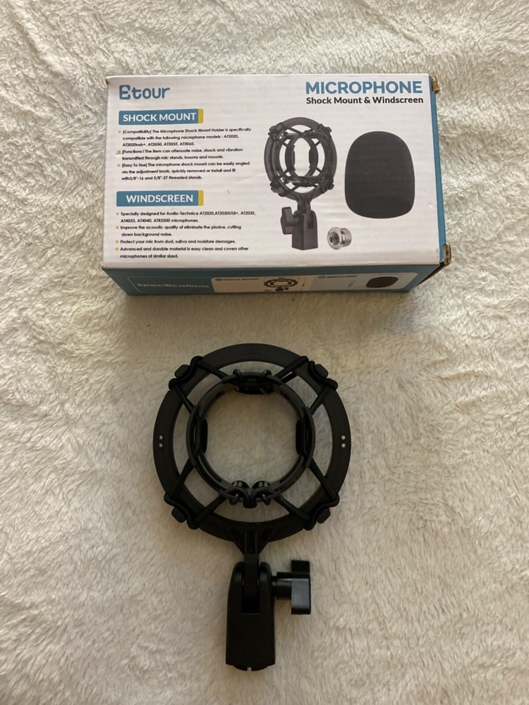 Etour Microphone  Suspension Shock Mount for Recording