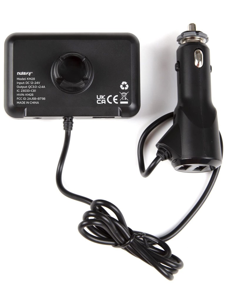 Nulaxy Bluetooth FM Transmitter for Car