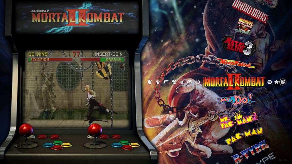 Arcadia Console, Arcade game System