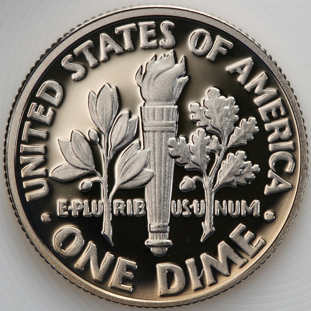 2017 S Gem DCam Proof Roosevelt Dime CN-Clad