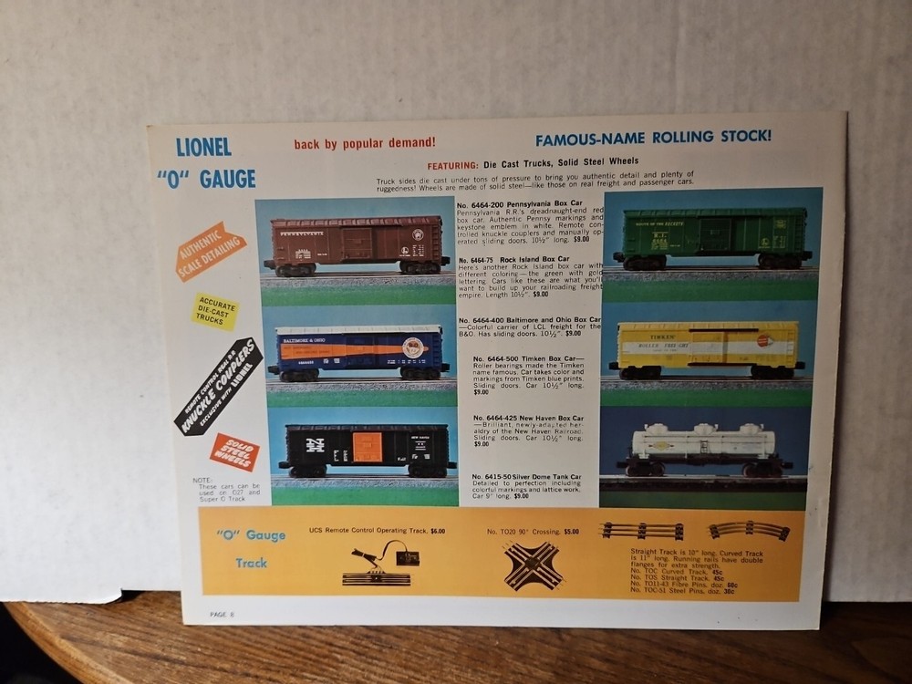 Lionel 1969 catalog. Golden Spike Centennial