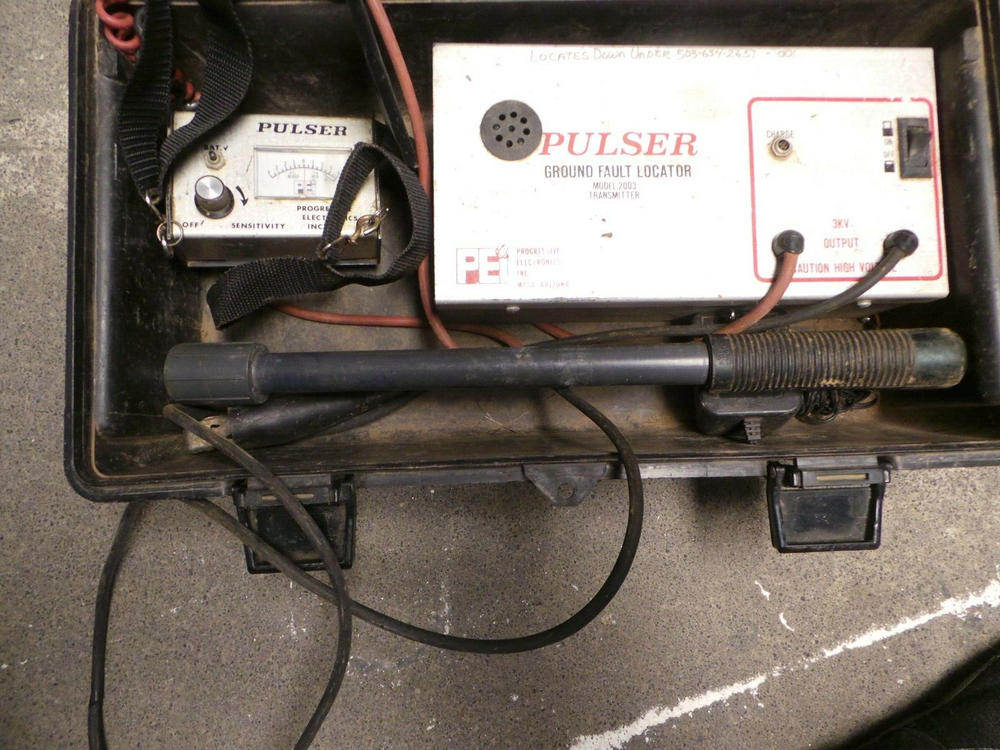 Progressive Electronics Pulser Ground Fault Locator 2003 Transmitter & Receiver