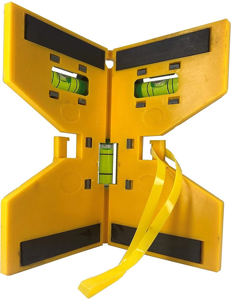 Swanson Tool Co. Folding Magnetic Composite 90° Angle Post Level Hands-Free
