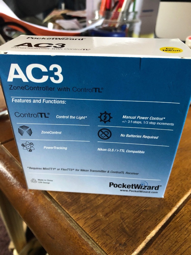 PocketWizard AC3 ZoneController for Nikon