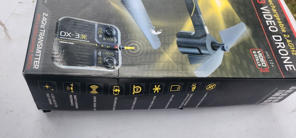 Sharper Image Drone DX-3 Video Drone