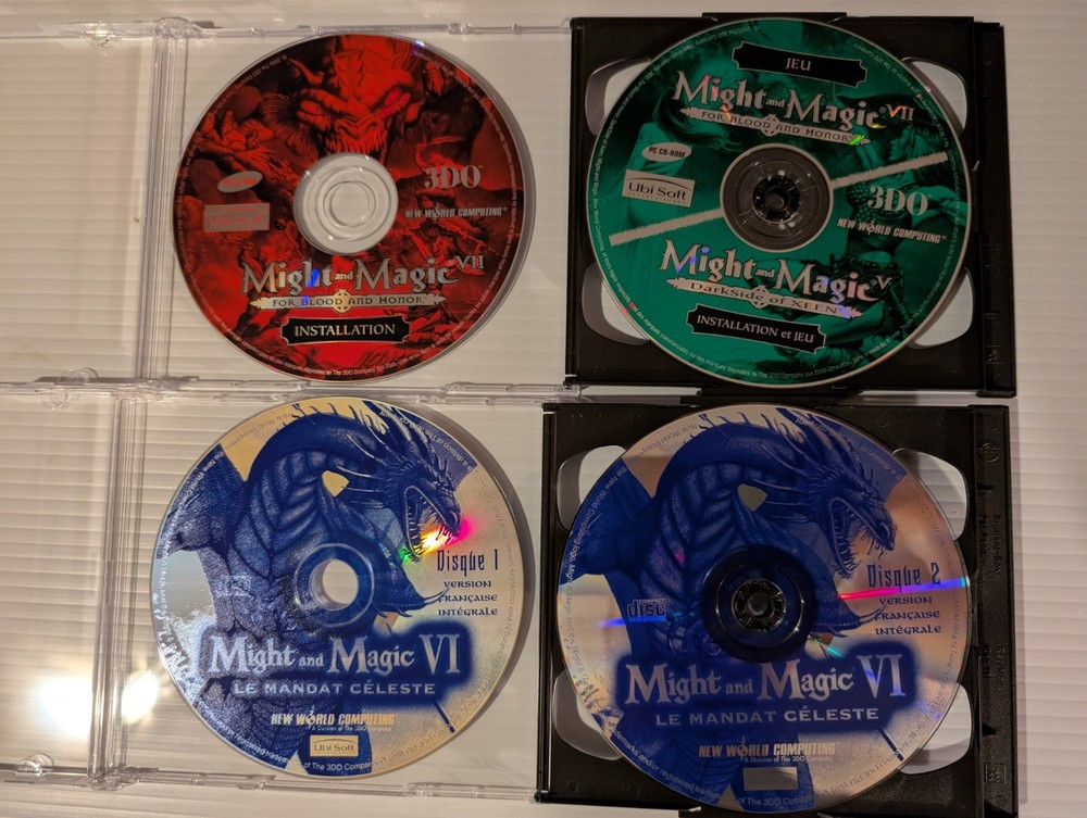 CIB Might & Magic Millennium Big Box Edition PC CD Collectables