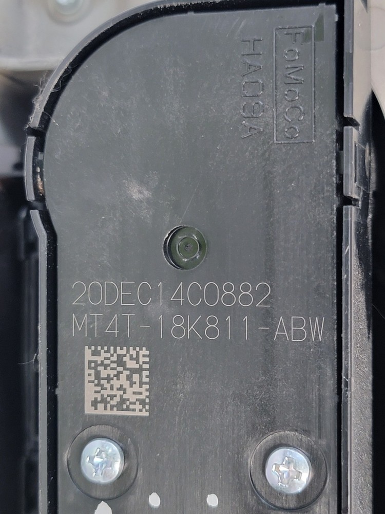 2021 Ford Edge Vehicle Information Screen OEM