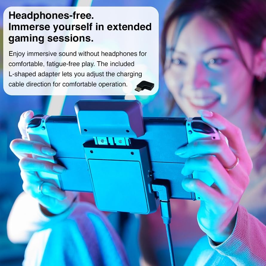 Gaming Speaker for Switch / PIMAX - Speaker SOUND TECTOR USB Type-C White