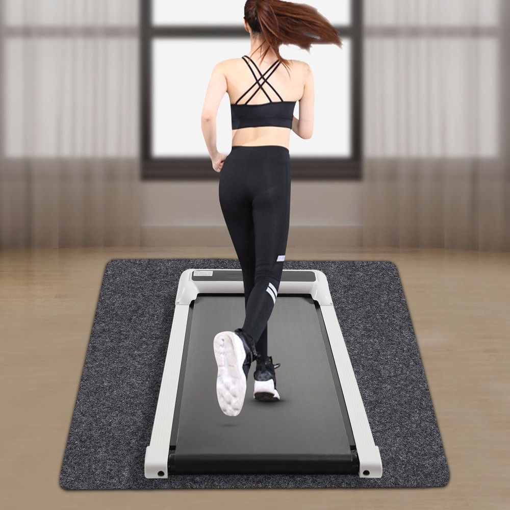 Hot Tub Mat 188*183cm Gray Rectangular Flooring Protector Mat-Waterproof Home