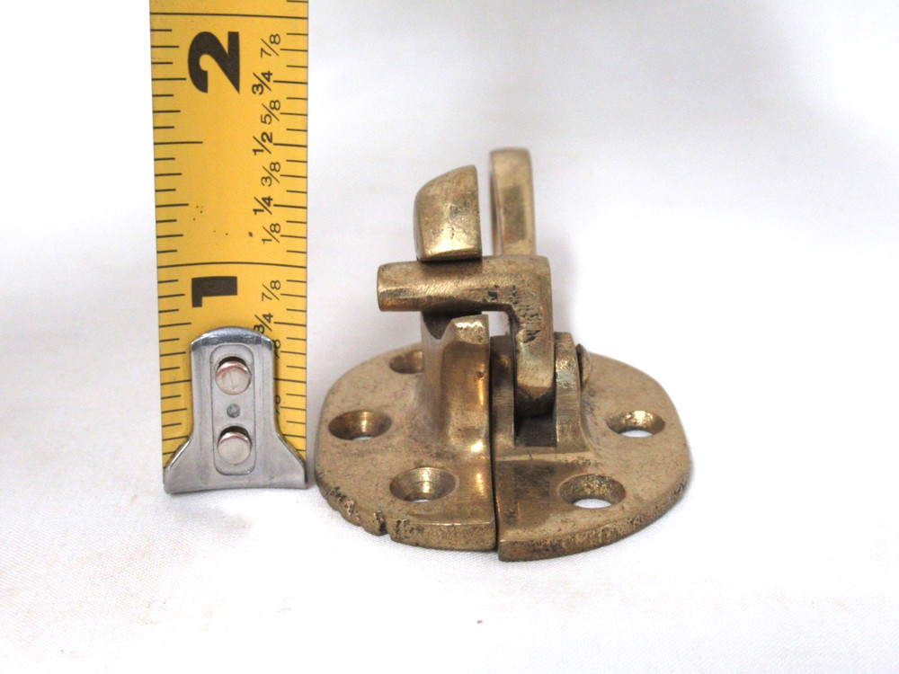 ANTIQUE 1901 BRASS LEFT HAND ICE BOX LATCH 3 AVAILABLE