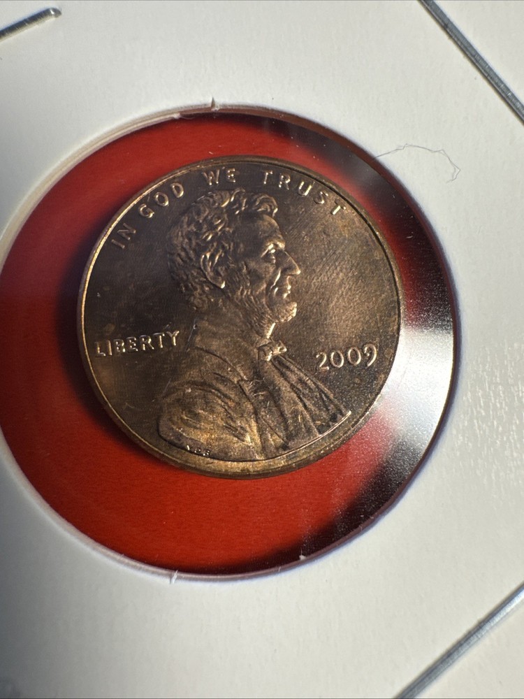 2009 Lincoln Red Cent Pristine Condition Early Years